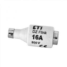 Poistková patrona ETI 002312105 DII DZ/gF 16A/500V rýchla